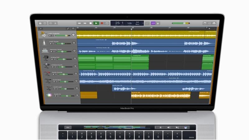 studio recording for mac with midi support